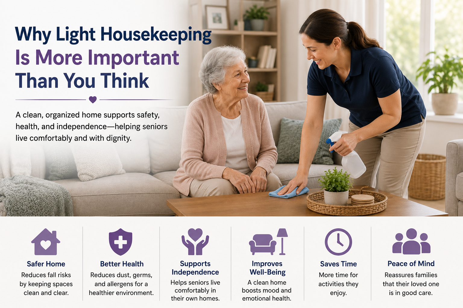 light housekeeping services